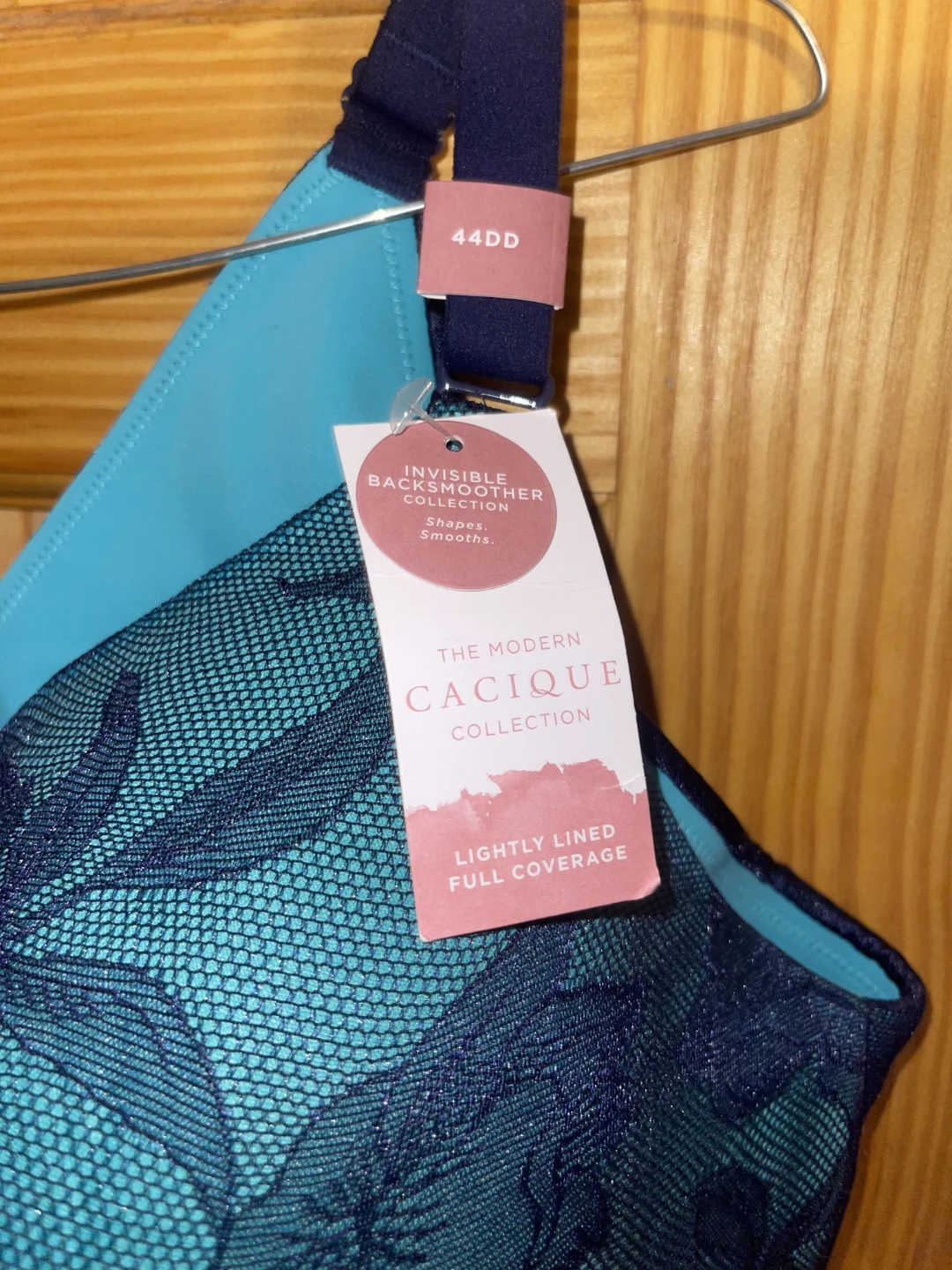 Cacique Invisible Back Smoother Bra - Size 44DD - photo 3