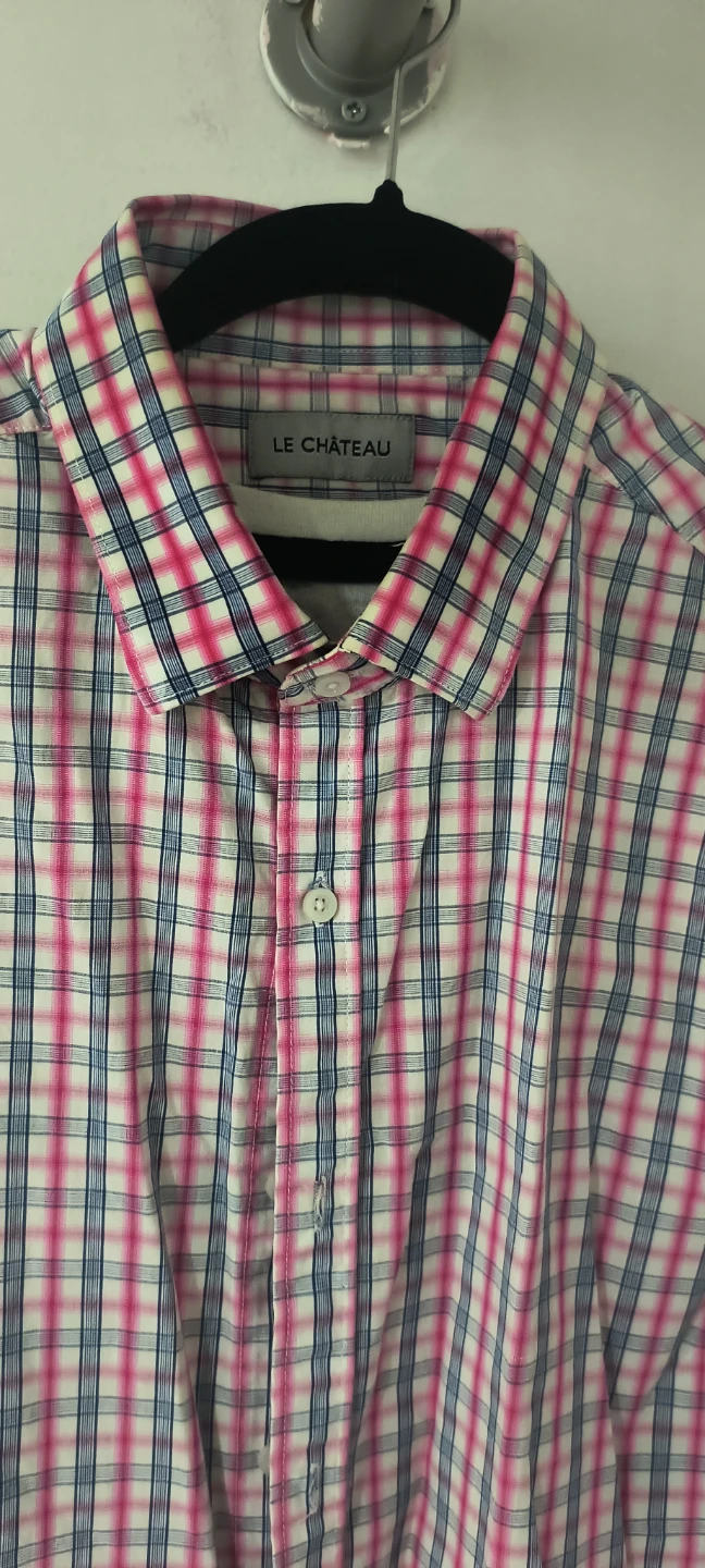 Le Chateau Plaid Button-Down Shirt - photo 3