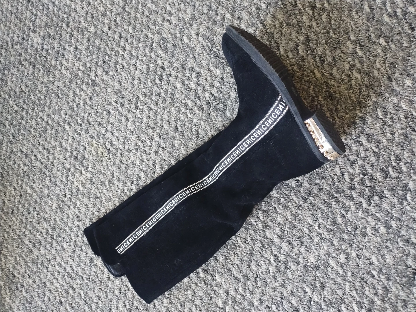 Black Knee High Boots - Size 13 kids - photo 3