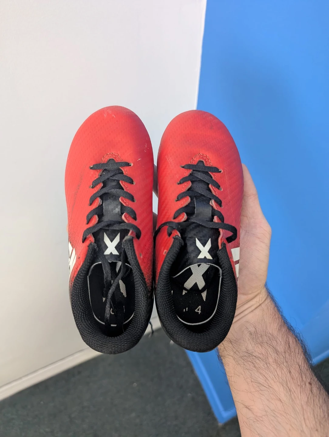 Kids Adidas X Soccer Cleats - Size 12K child - photo 2