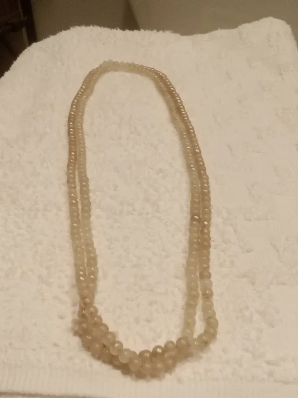 Antique Pearl Beaded Necklace image indicator(2)