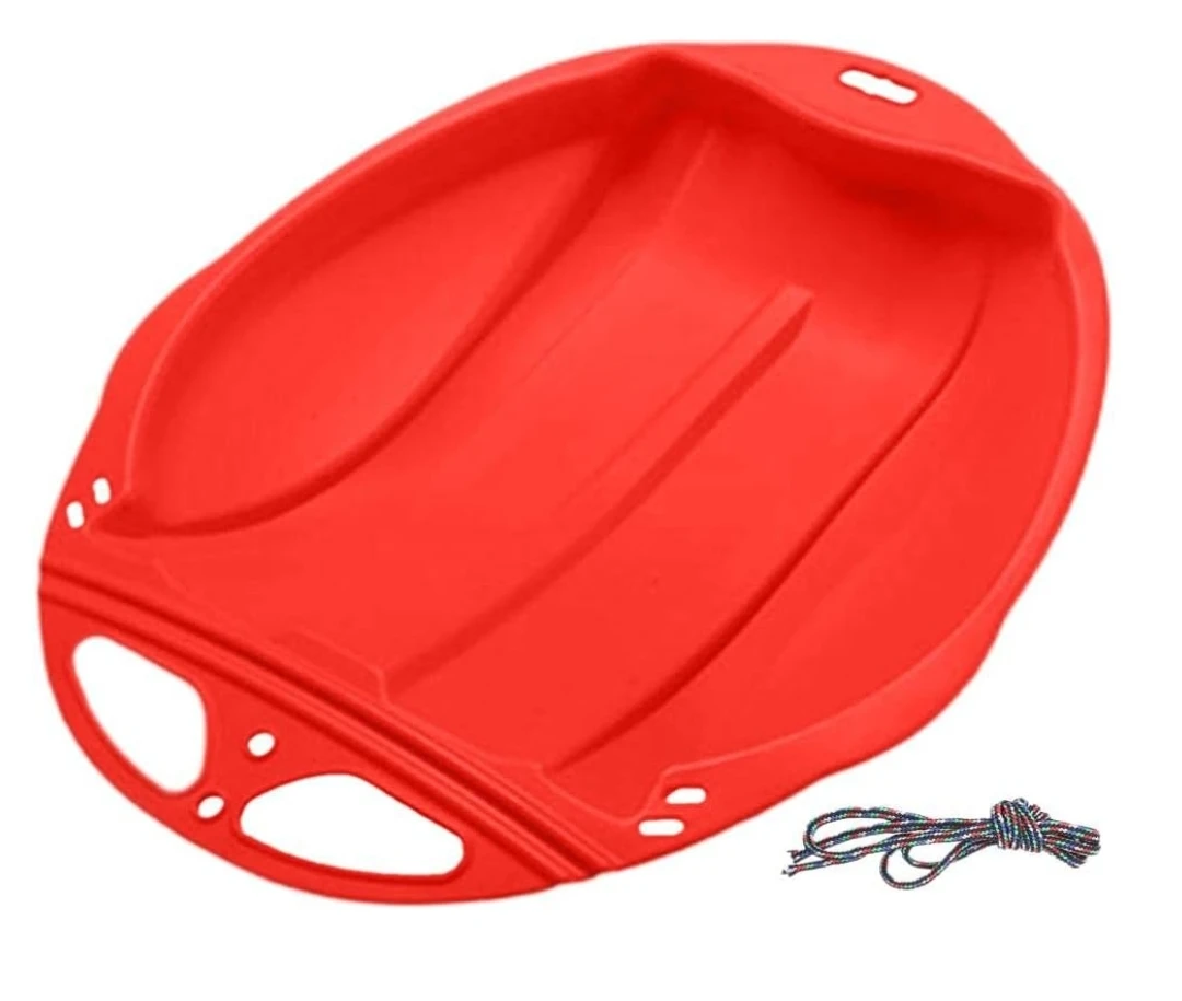 Kid's Plastic Snow Sled (Red) - NEW!!!