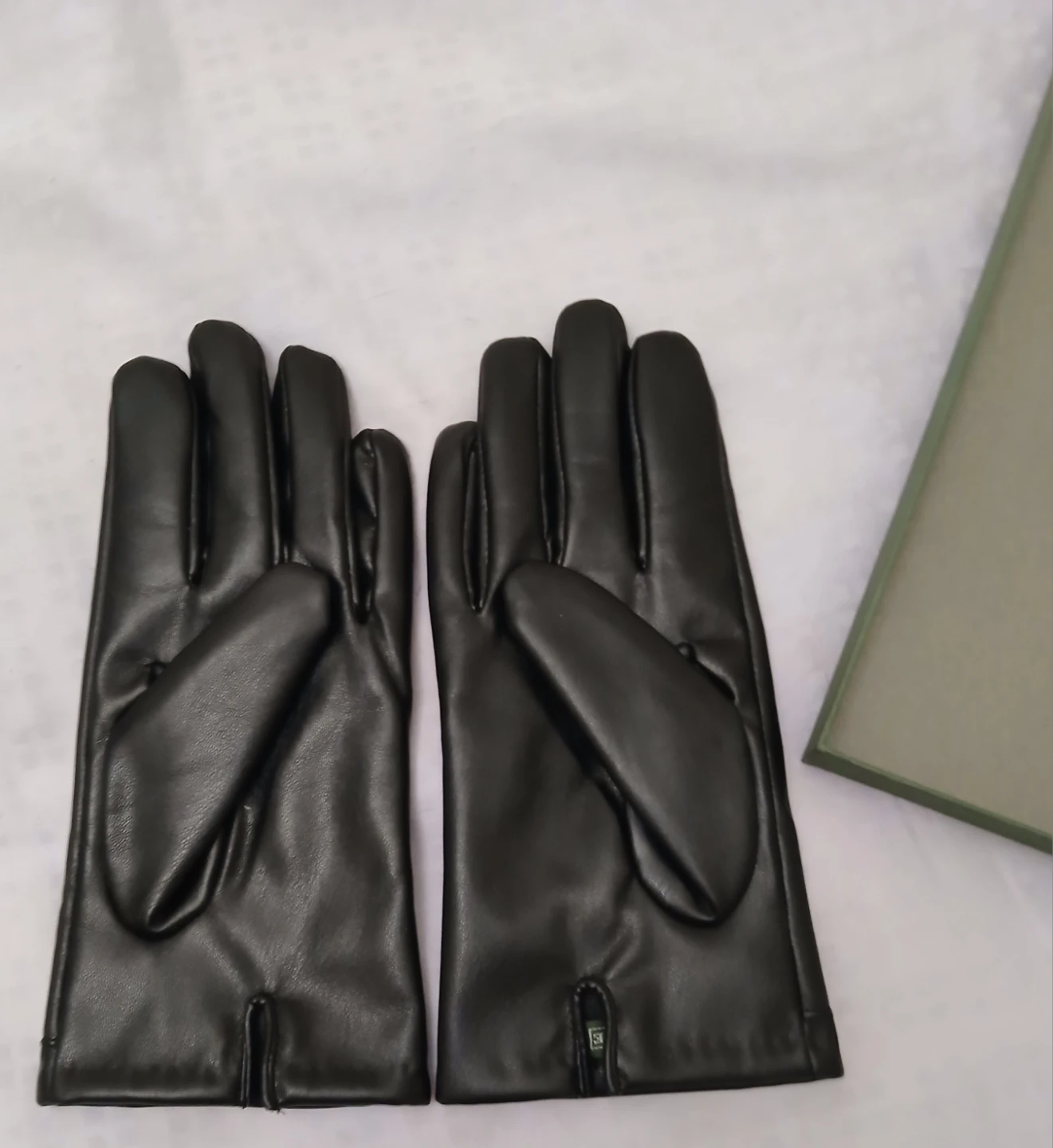 Downholme Vegan Leather Gloves - Black, MEDIUM - photo 3