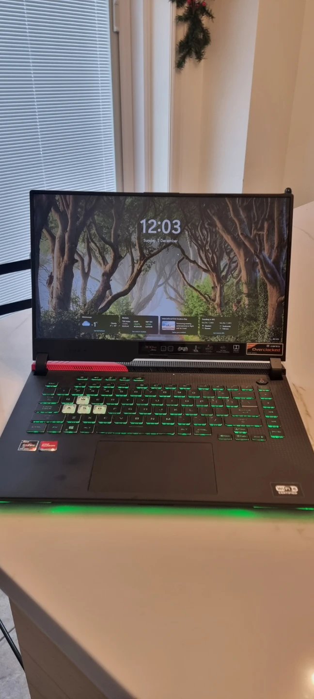 Rog Strix g15 advantage edition with HDD and ram upgrades