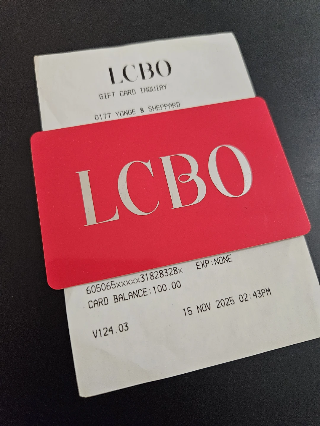 LCBO Gift Card + Free Complimentary STK Steakhouse