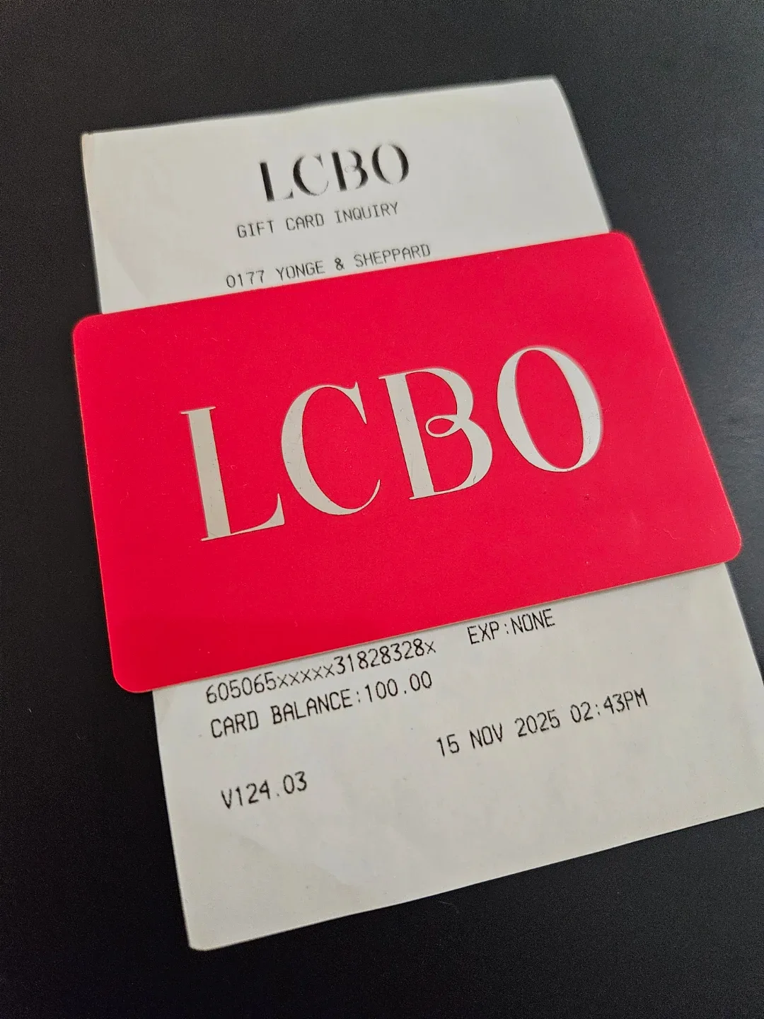 LCBO Gift Card + Free Complimentary STK Steakhouse