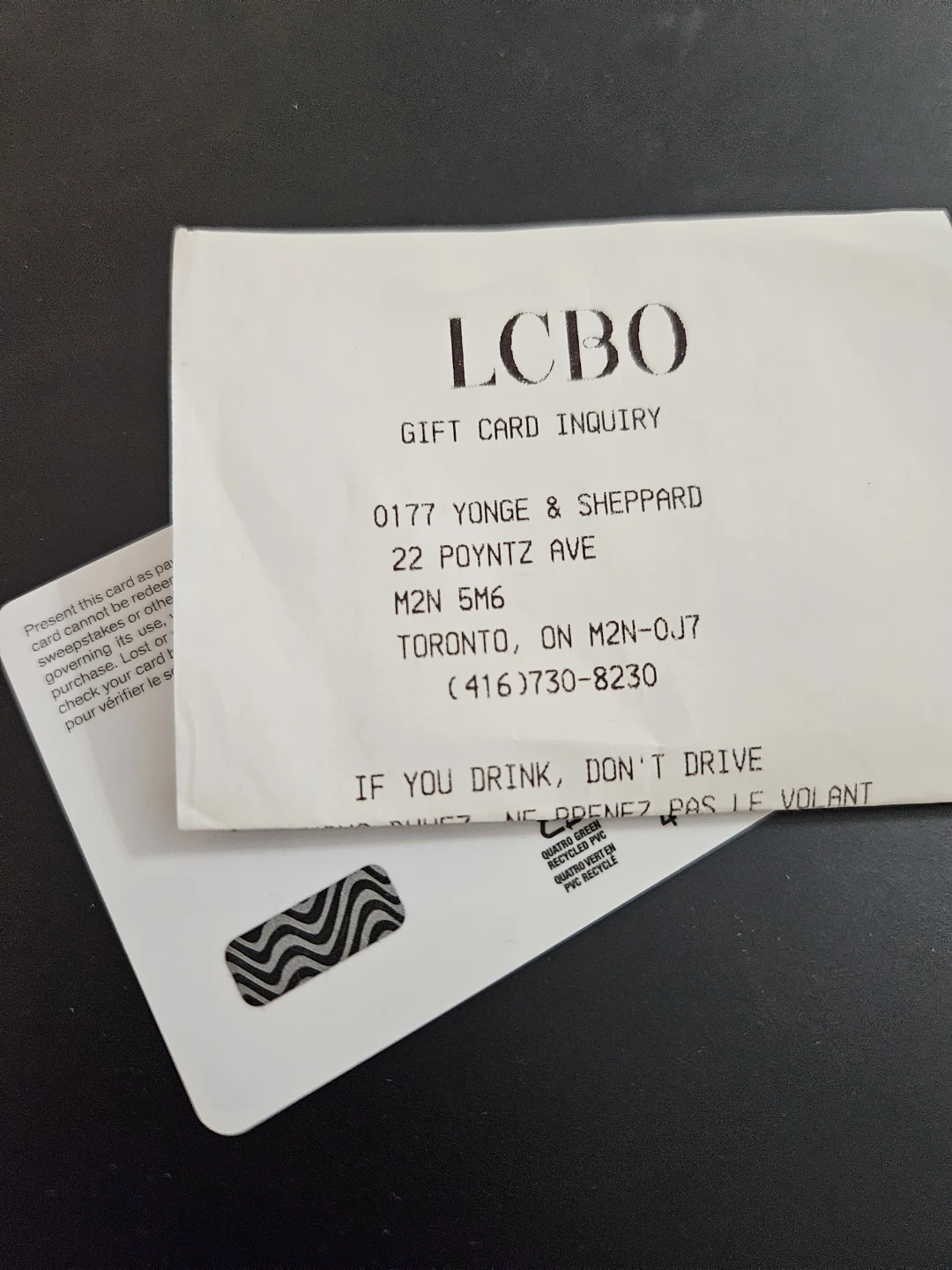 LCBO Gift Card + Free Complimentary STK Steakhouse - photo 2
