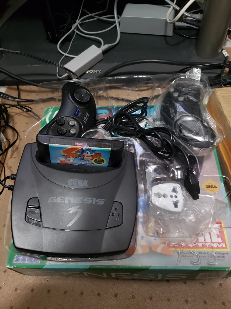 Sega Genesis 3 Core System - Complete in Box! - photo 3
