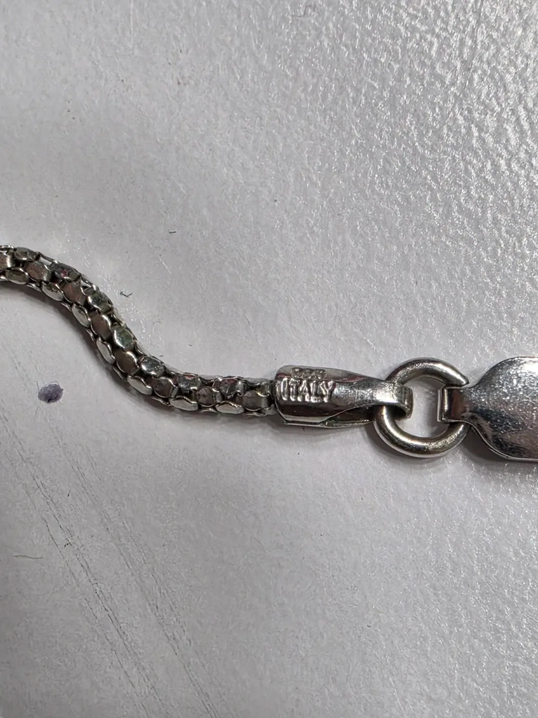 Silver Tone Circle Pendant Necklace image indicator(6)