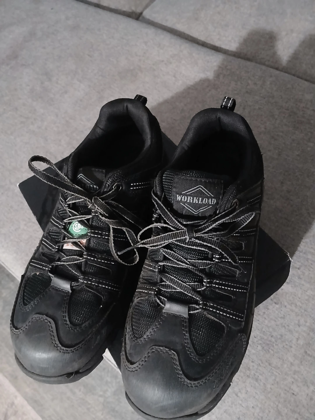 Workload Carbontek Black Work Shoes - photo 3