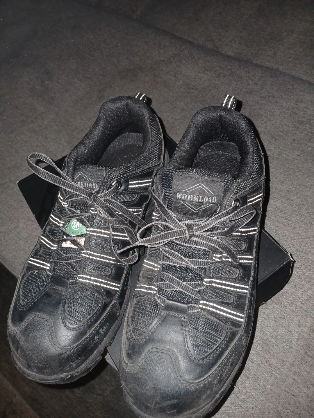 Workload Carbontek Black Work Shoes - photo 4