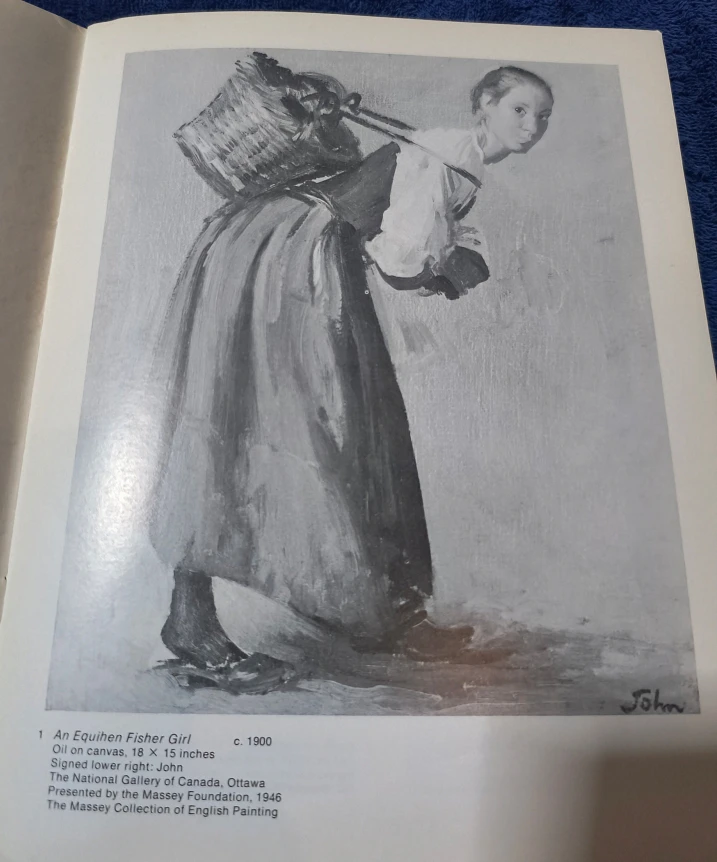 Augustus John Art Book by Dalhousie Art Gallery 1972 - photo 2
