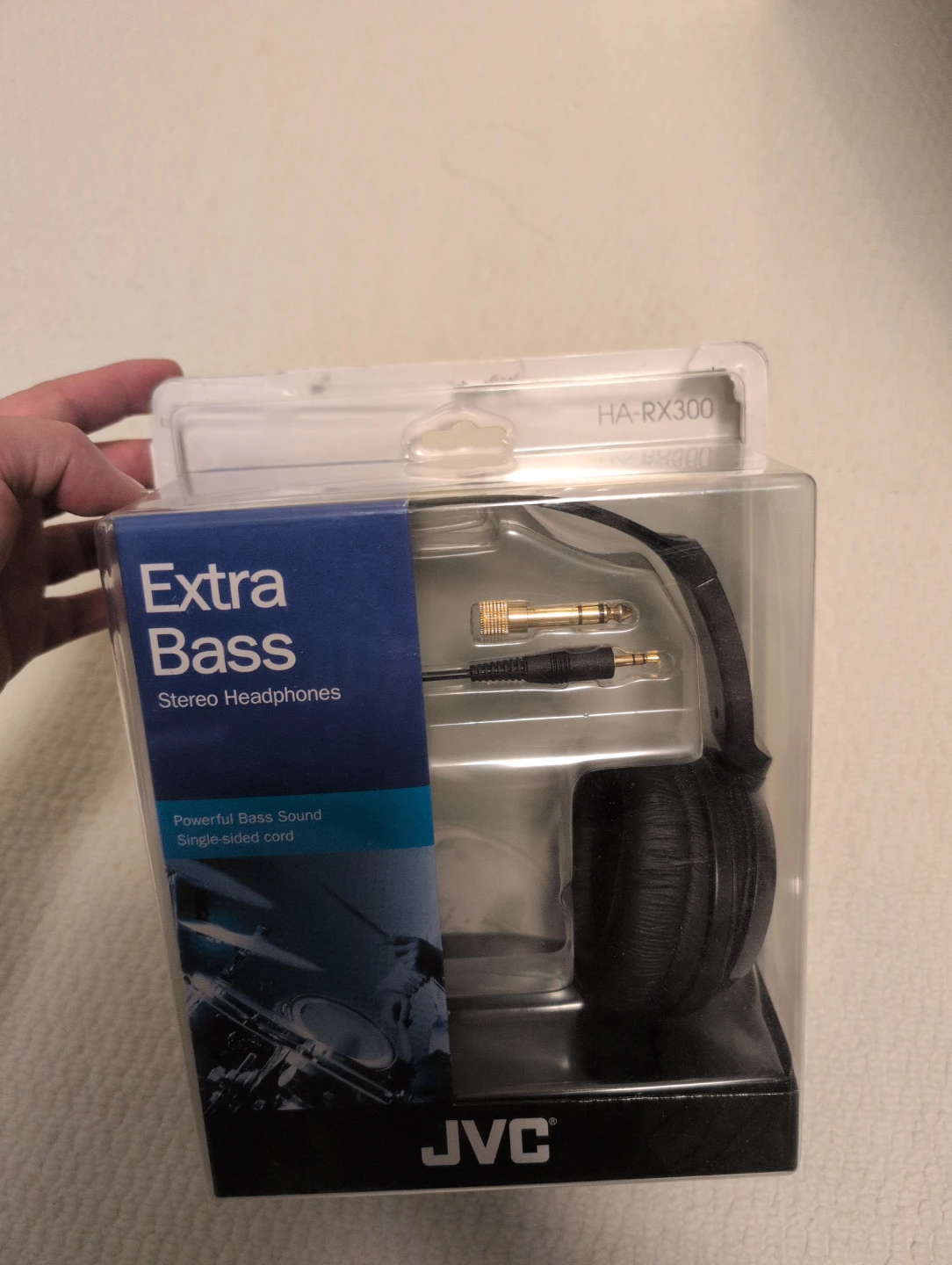 New JVC HA-RX300 Extra Bass Stereo Headphones