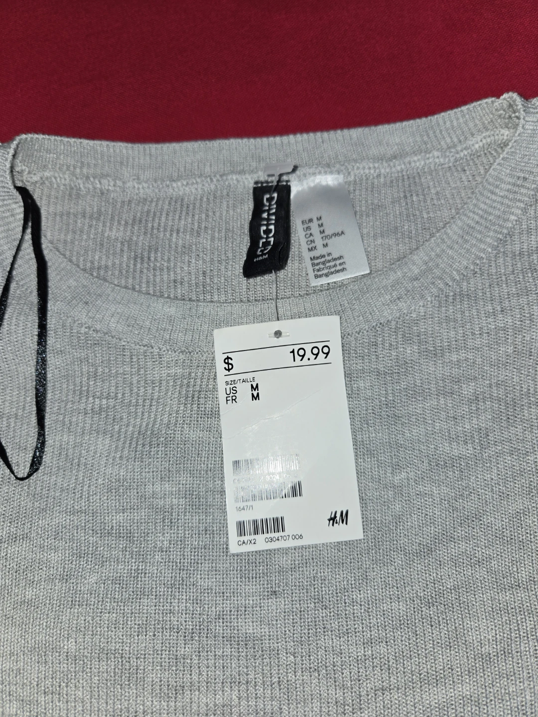 H&M  Grey Long Sleeve - photo 2