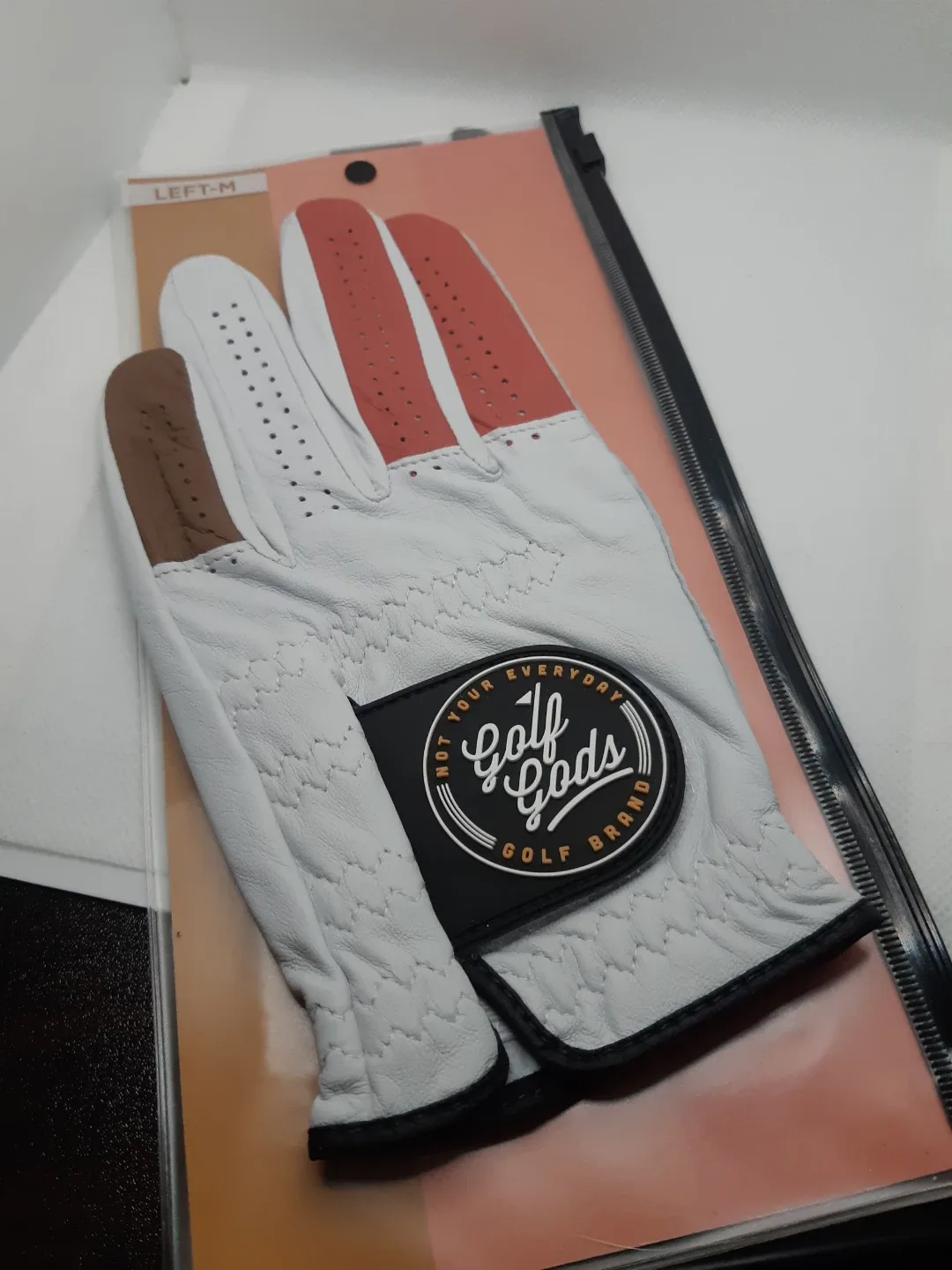 Golf Gods Shocker leather Glove - Mens Left, medium