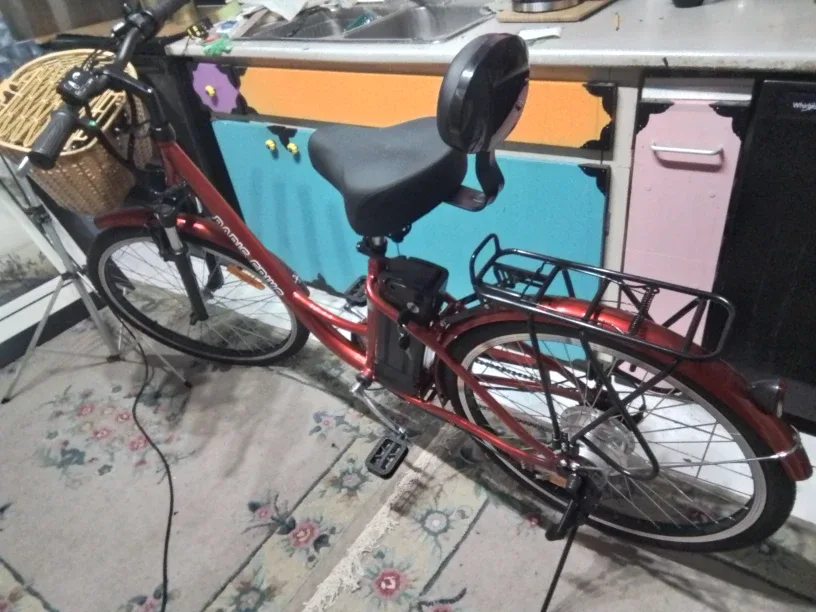 Daymak Paris V5 - Metallic Red Electric  Bicycle New