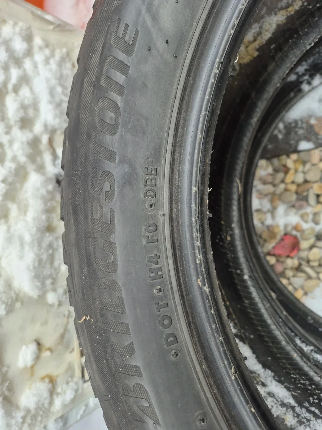 235/55r20. Used Winter Tires - Set of 2 image indicator(6)