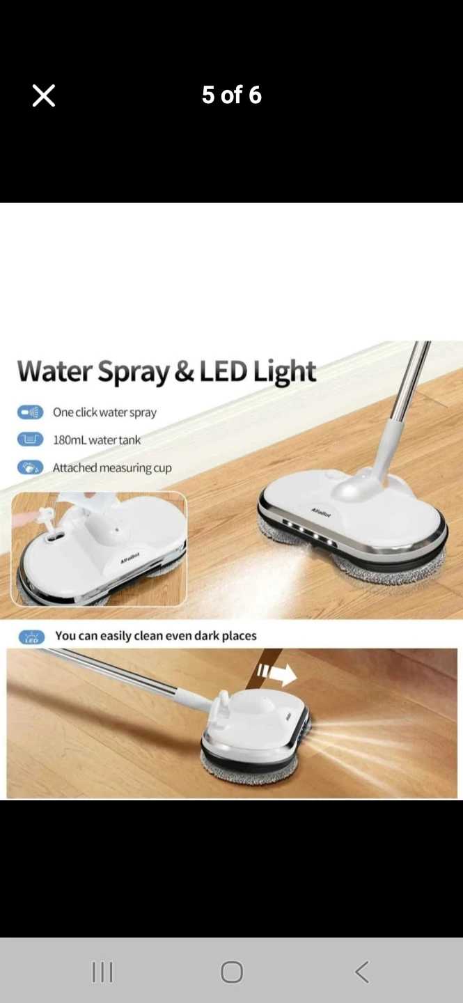 AlfaBot Electric Cordless Mop - photo 4