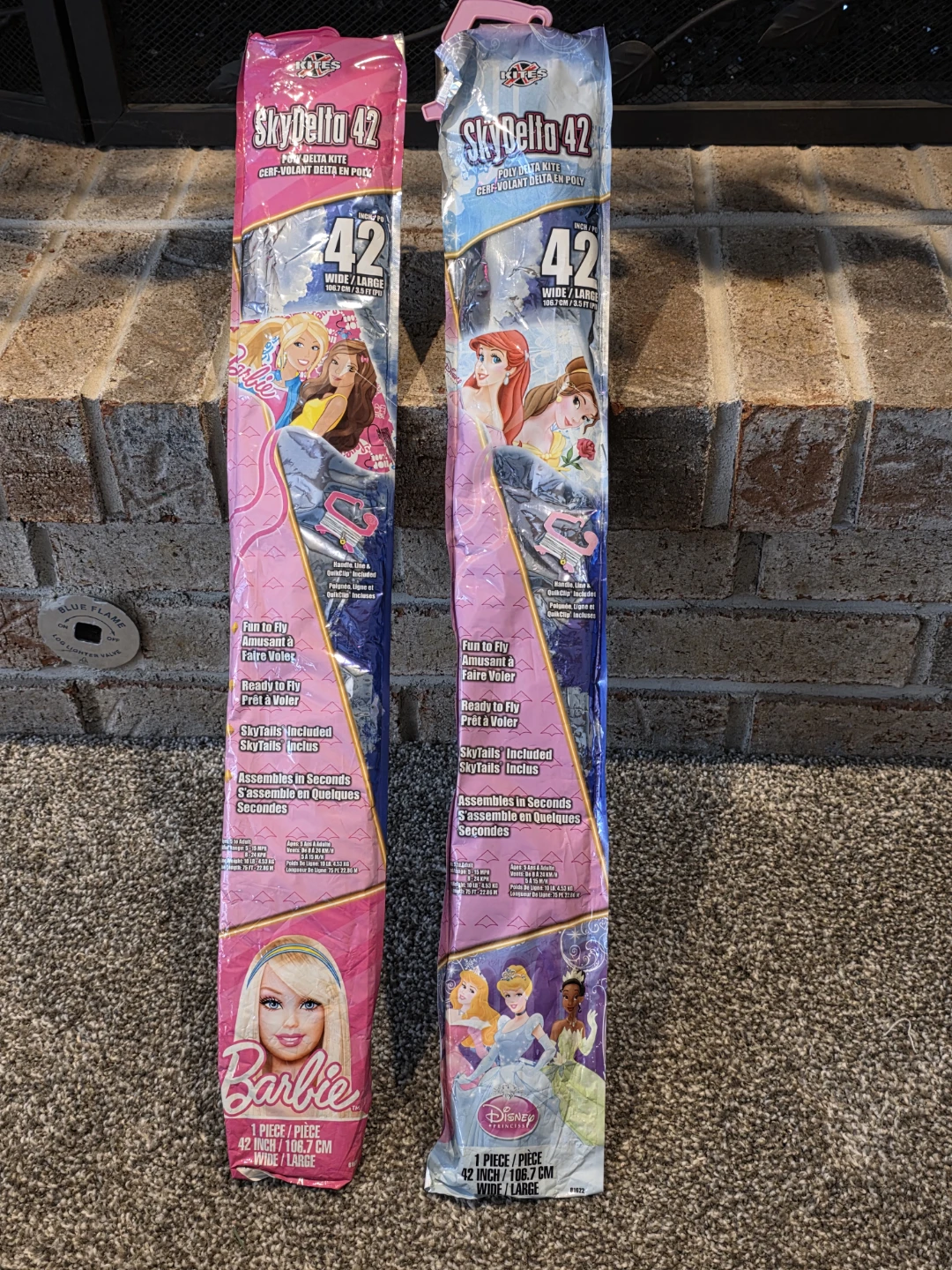 New SkyDelta 42" Kites - Barbie & Disney Princess