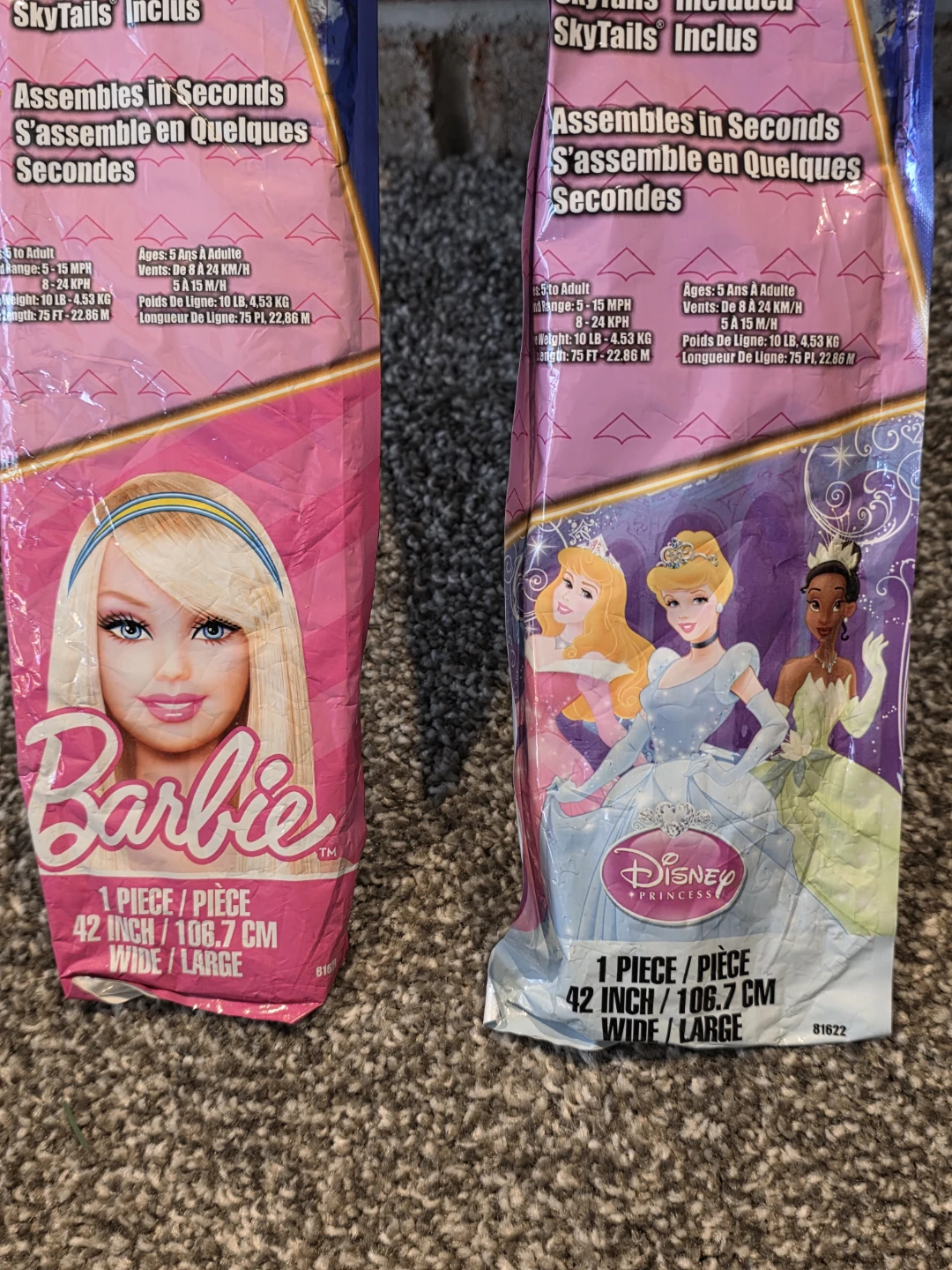 New SkyDelta 42" Kites - Barbie & Disney Princess - photo 2