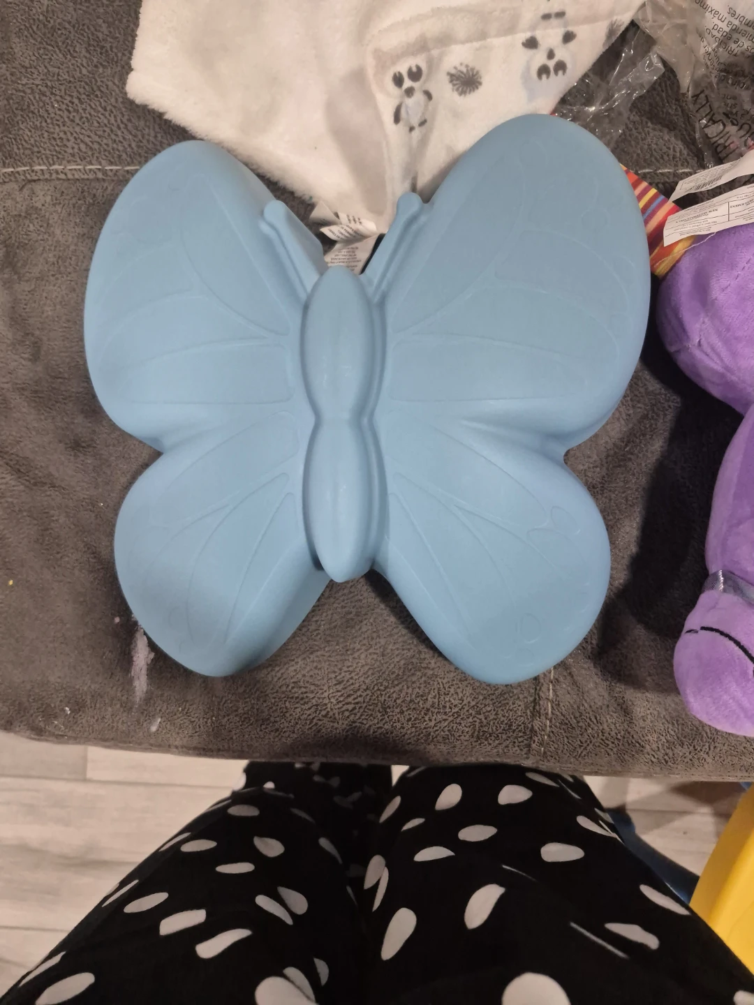 Ikea Upplyst 704.407.98 Led Blue Butterfly Wall Lamp -