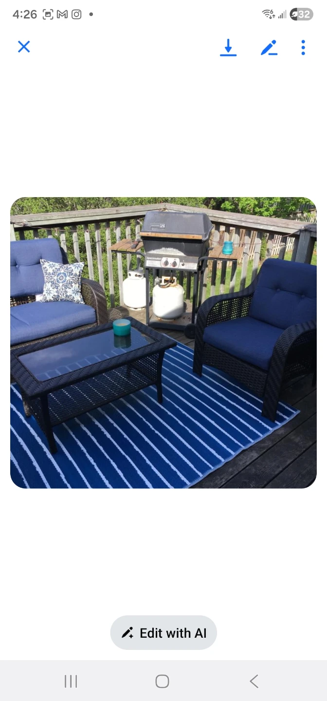 Patio set