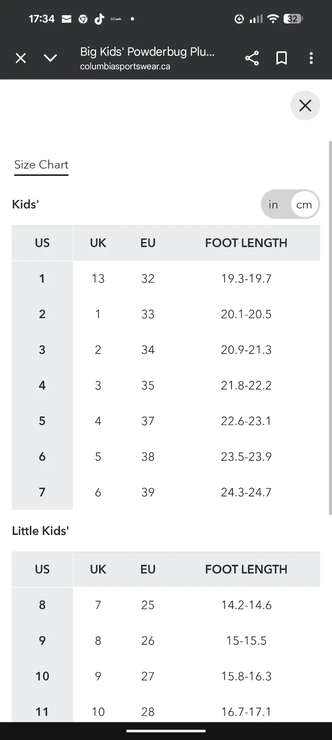 Columbia Youth Powderbug II Boots - Size 2, New in Box! image indicator(8)
