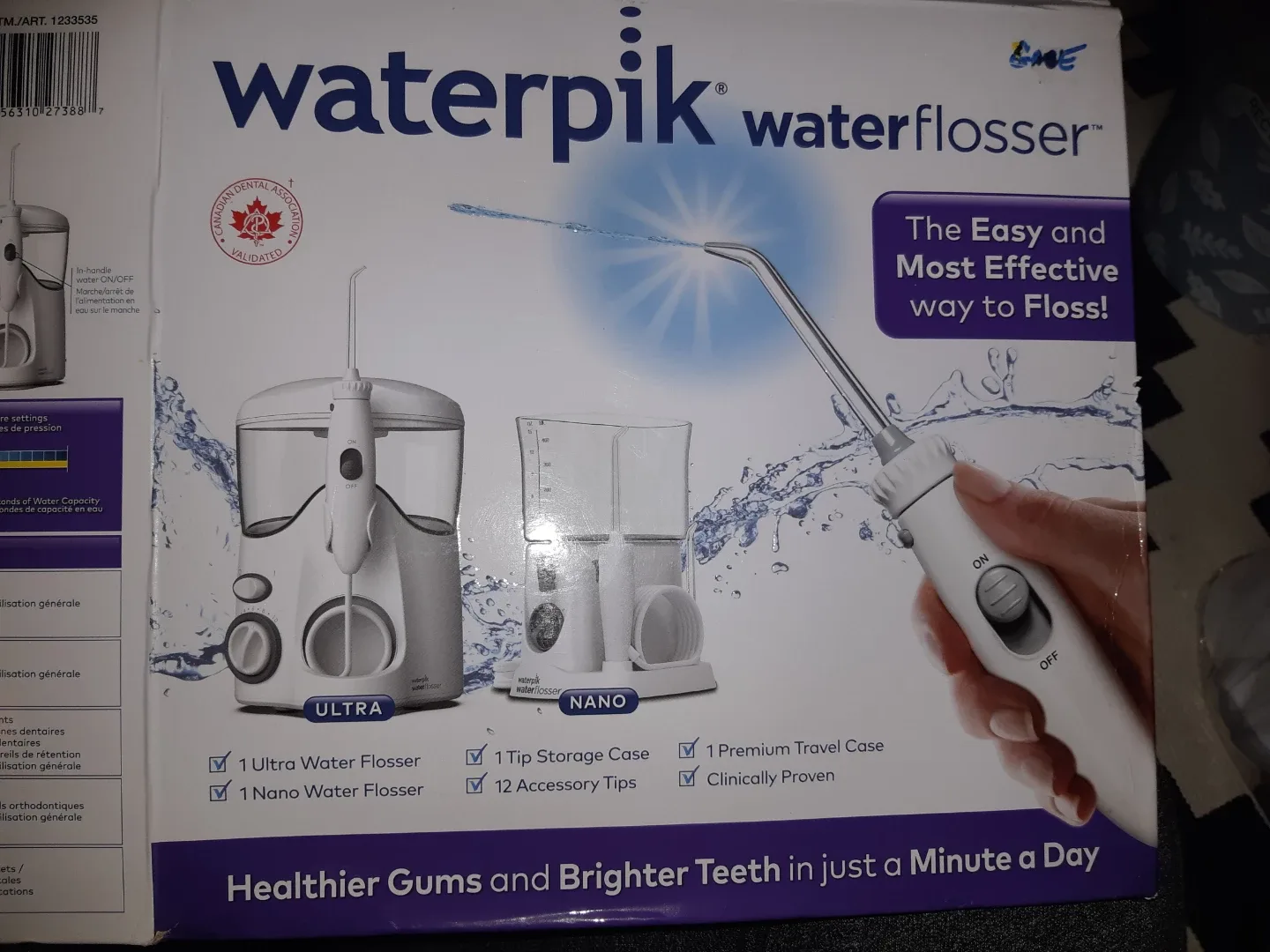 Waterpik Waterflosser Ultra & Nano - New in Box
