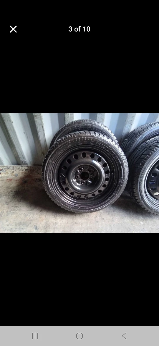 Set of 4 JINYU winter tired rims  (215 50 17) pattern (5x114.3) - photo 2
