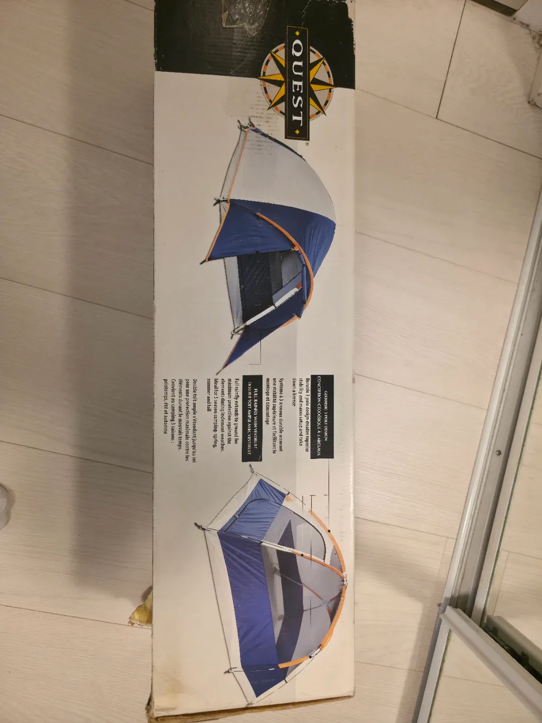 Quest 3 Season Geo Dome Tent (9ft x 8ft) image indicator(3)