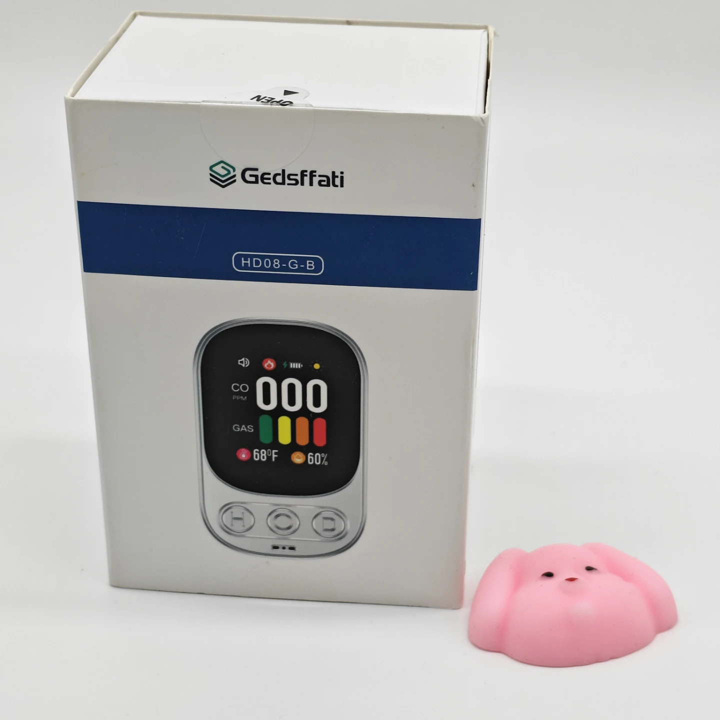 Gedsffati HD08-G-B Gas & Carbon Monoxide Alarm