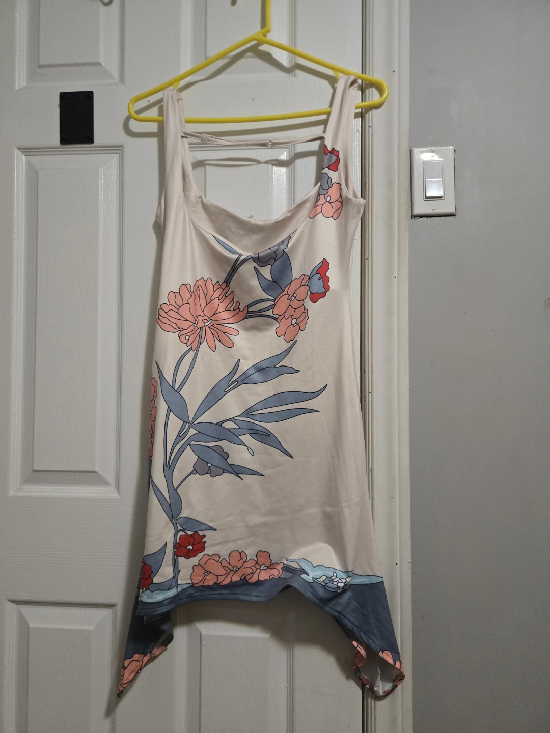Floral Print Sleeveless Dress