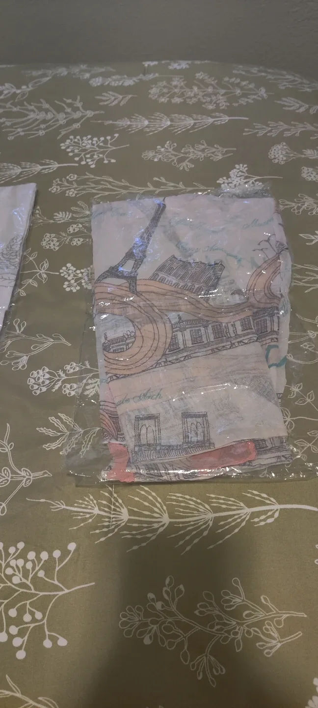 Paris Print Scarf - New in Package