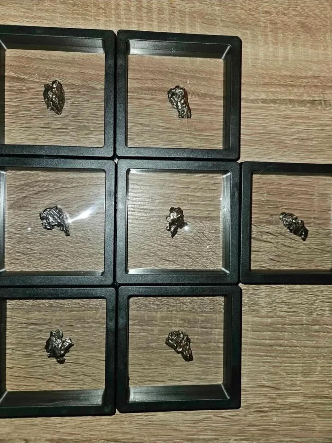 Campo Del Cielo Meteorite in Display Case image indicator(4)