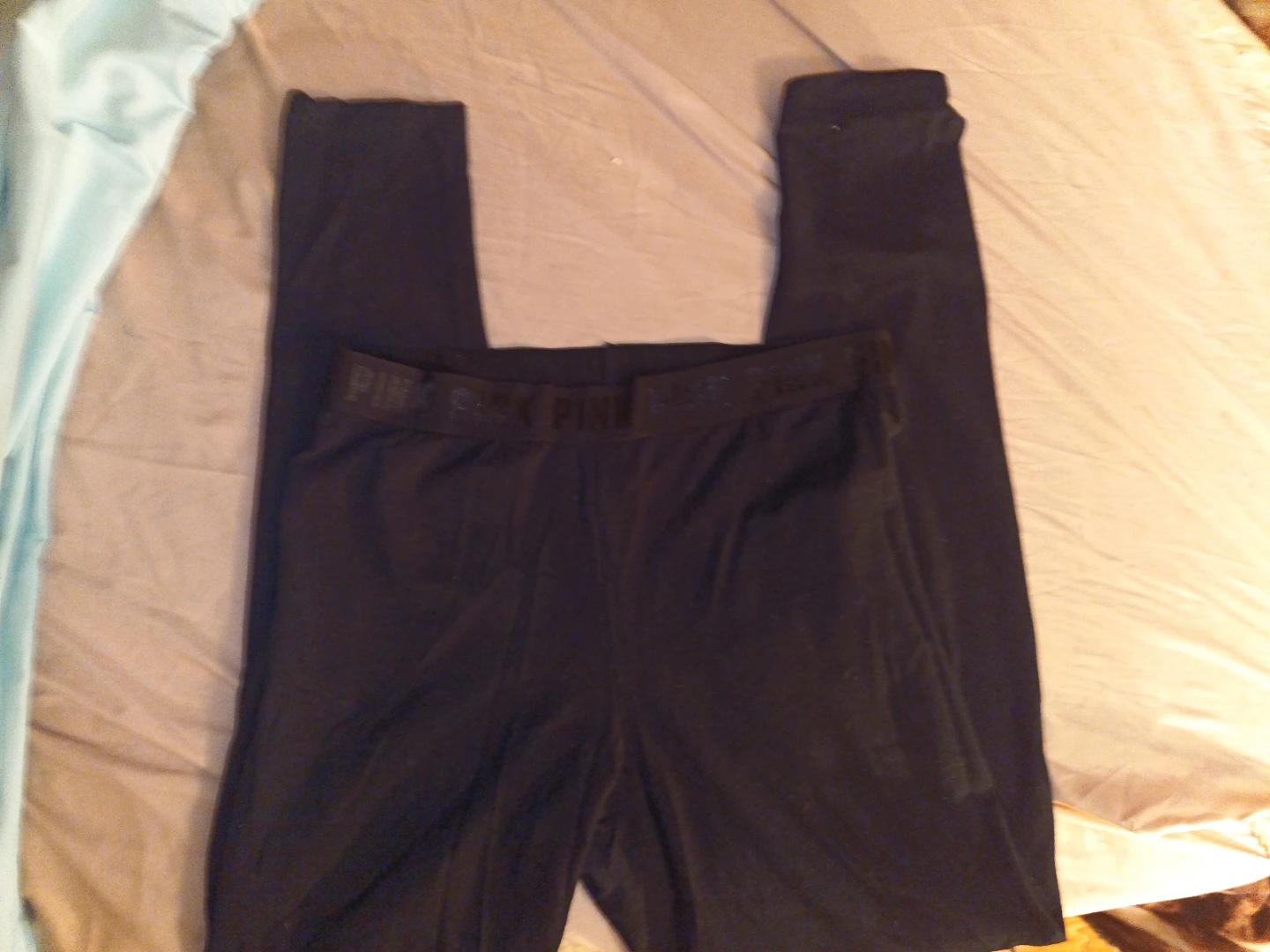 PINK Victoria's Secret Black Leggings