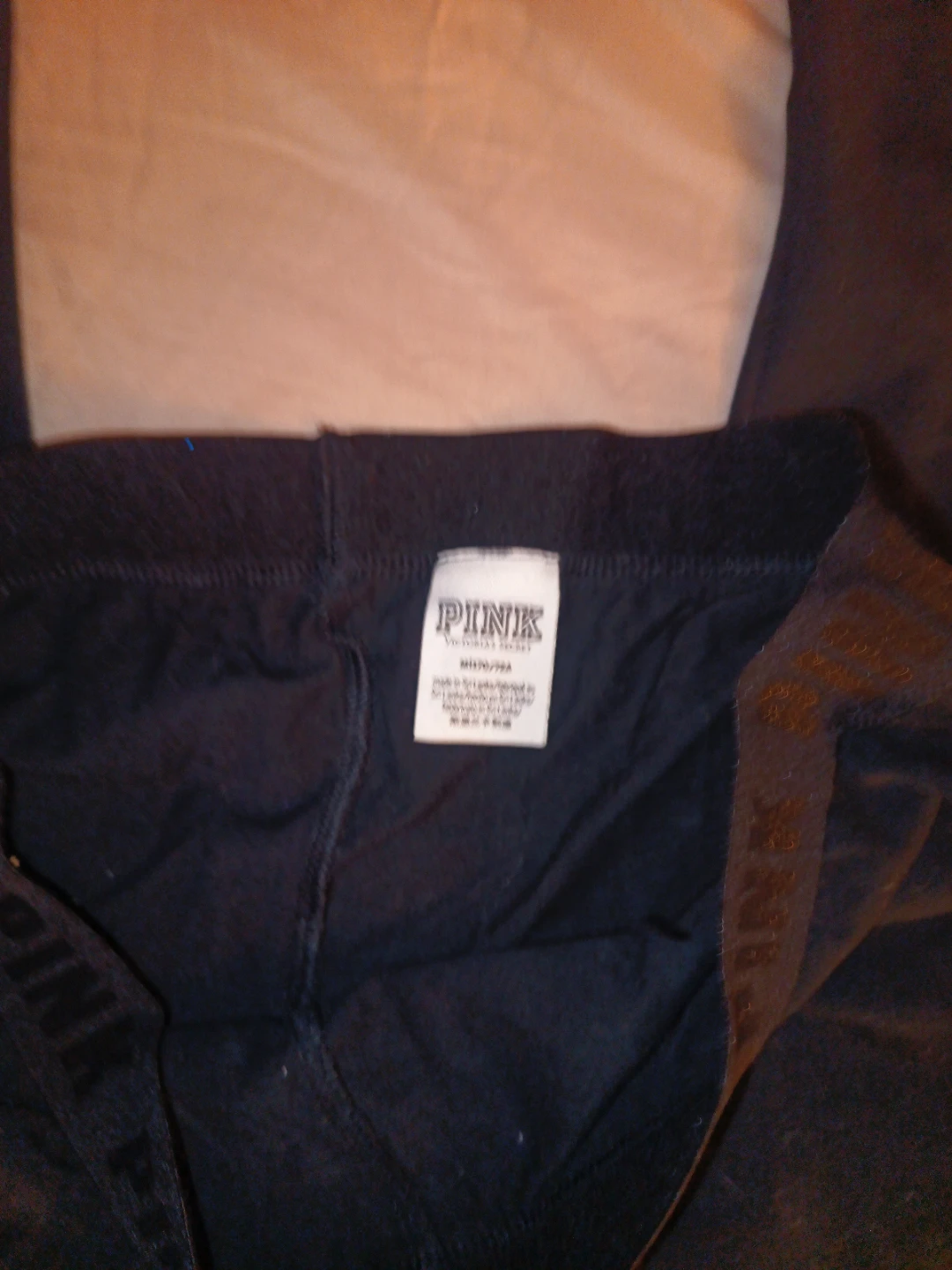 PINK Victoria's Secret Black Leggings - photo 3