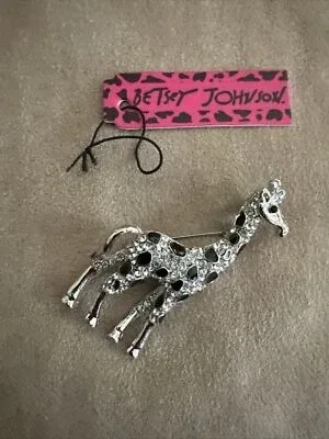 Betsey Johnson Giraffe Pin Brooch