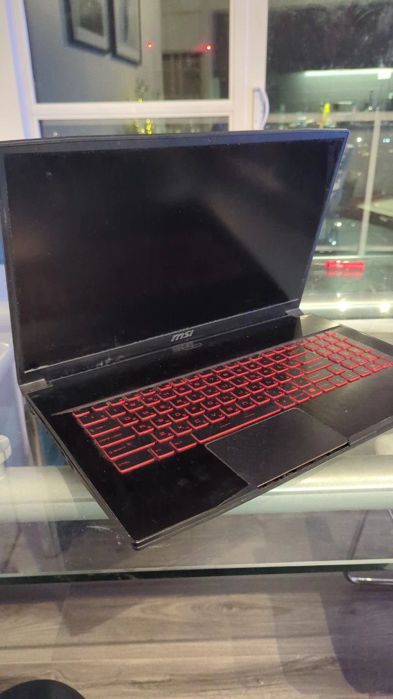 MSI GF75 Gaming Laptop for parts