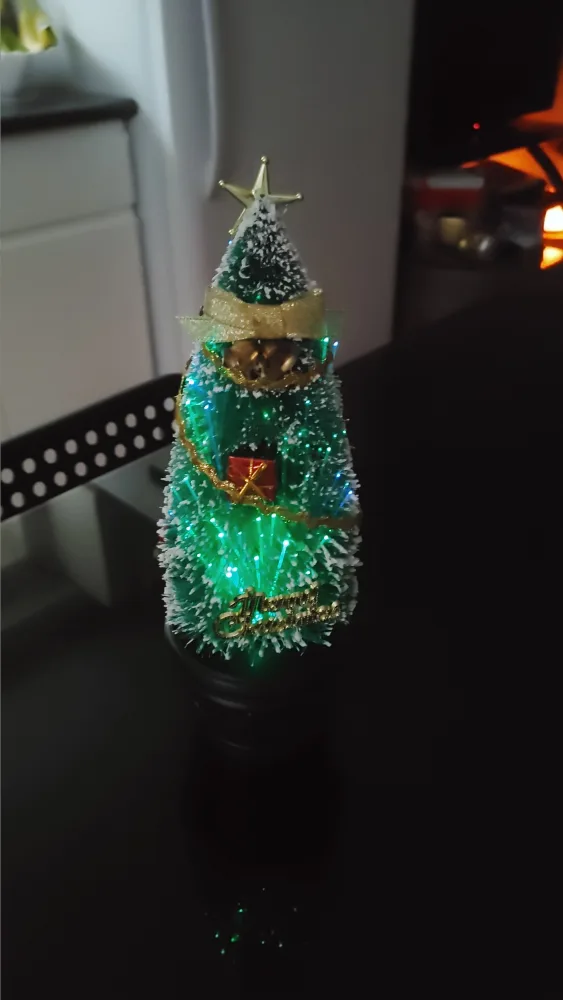 Mini Fibre Optic Christmas Tree New image indicator(3)