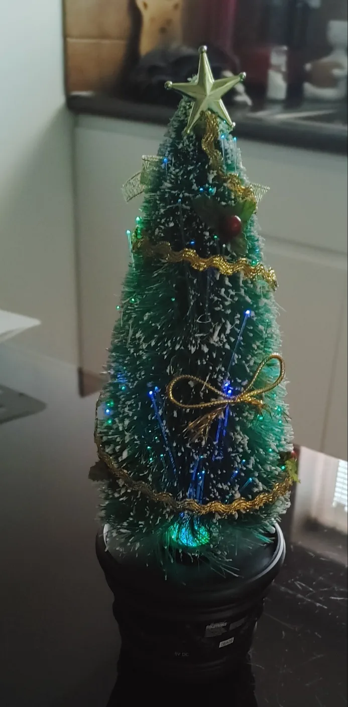 Mini Fibre Optic Christmas Tree New image indicator(4)