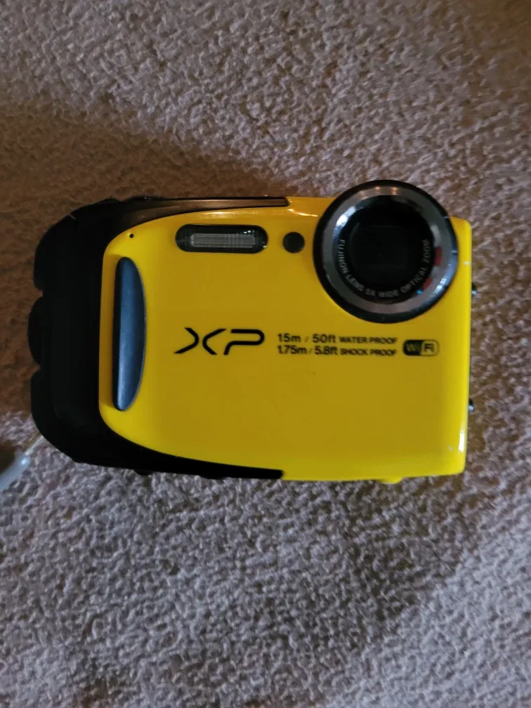 Fujifilm FinePix XP Waterproof Camera #cleanout