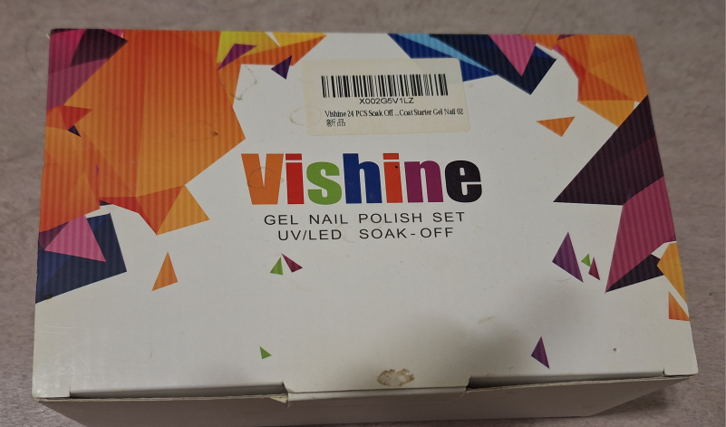 Vshine Gel Nail Polish Set, 24 Colours, UV/LED
