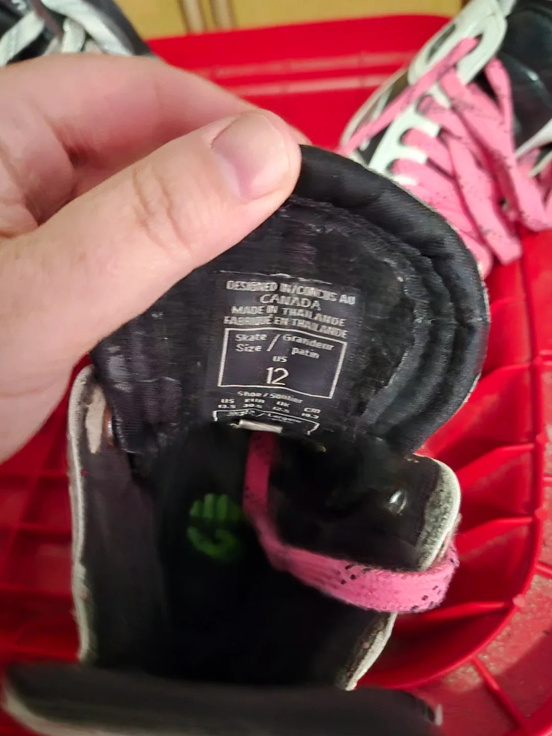 Bauer Vapor X600 Hockey Skates - Size 12 and 13.5 kids image indicator(5)