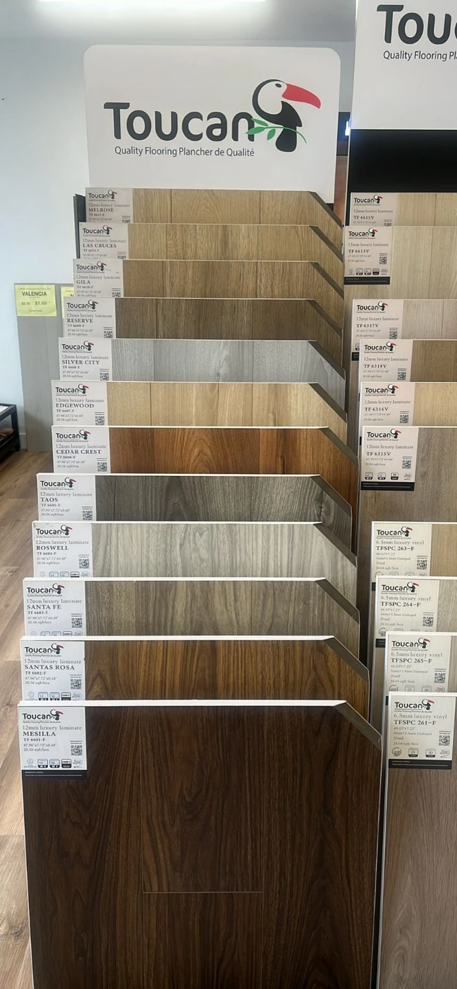 Toucan Flooring - laminate & Vinyl