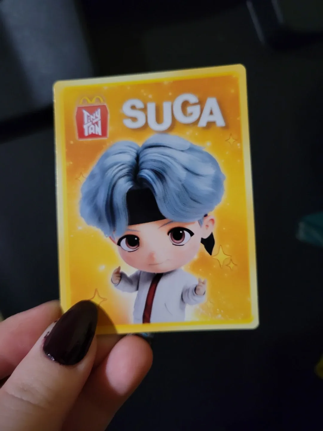 McDonald's BTS TinyTAN SUGA Figure image indicator(4)