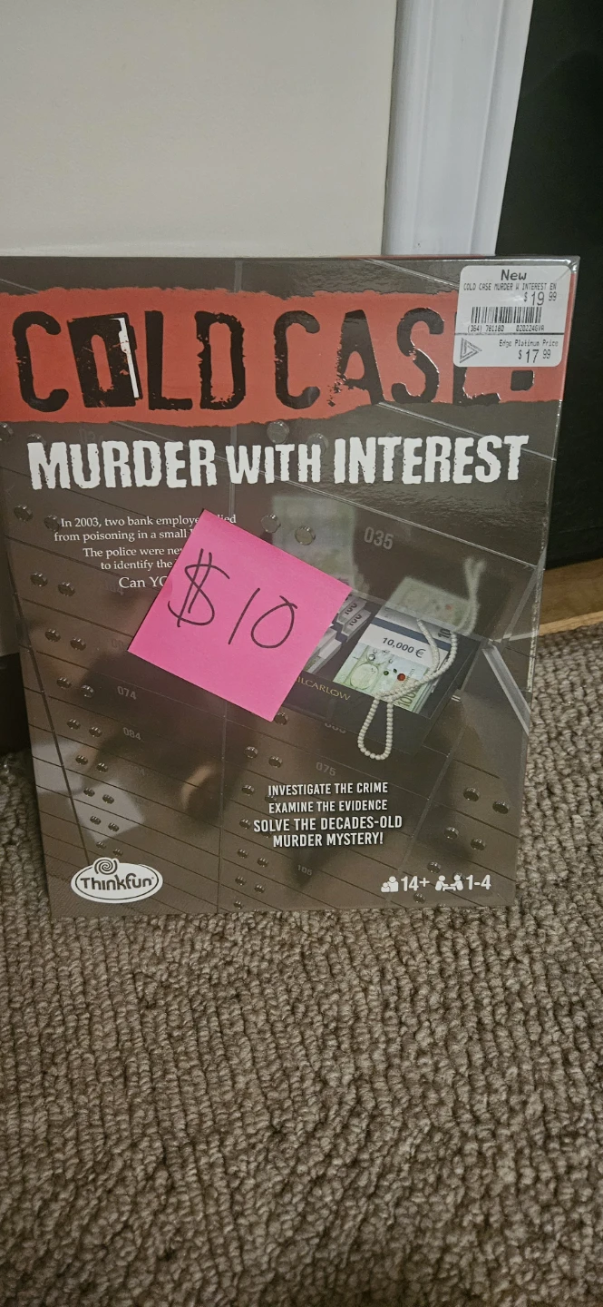 ThinkFun Cold Case Board Games $10 Each - photo 3