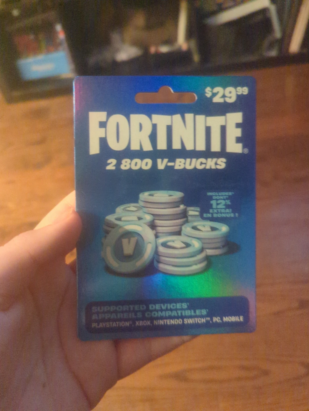 Fortnite 2800 V-Bucks Giftcard