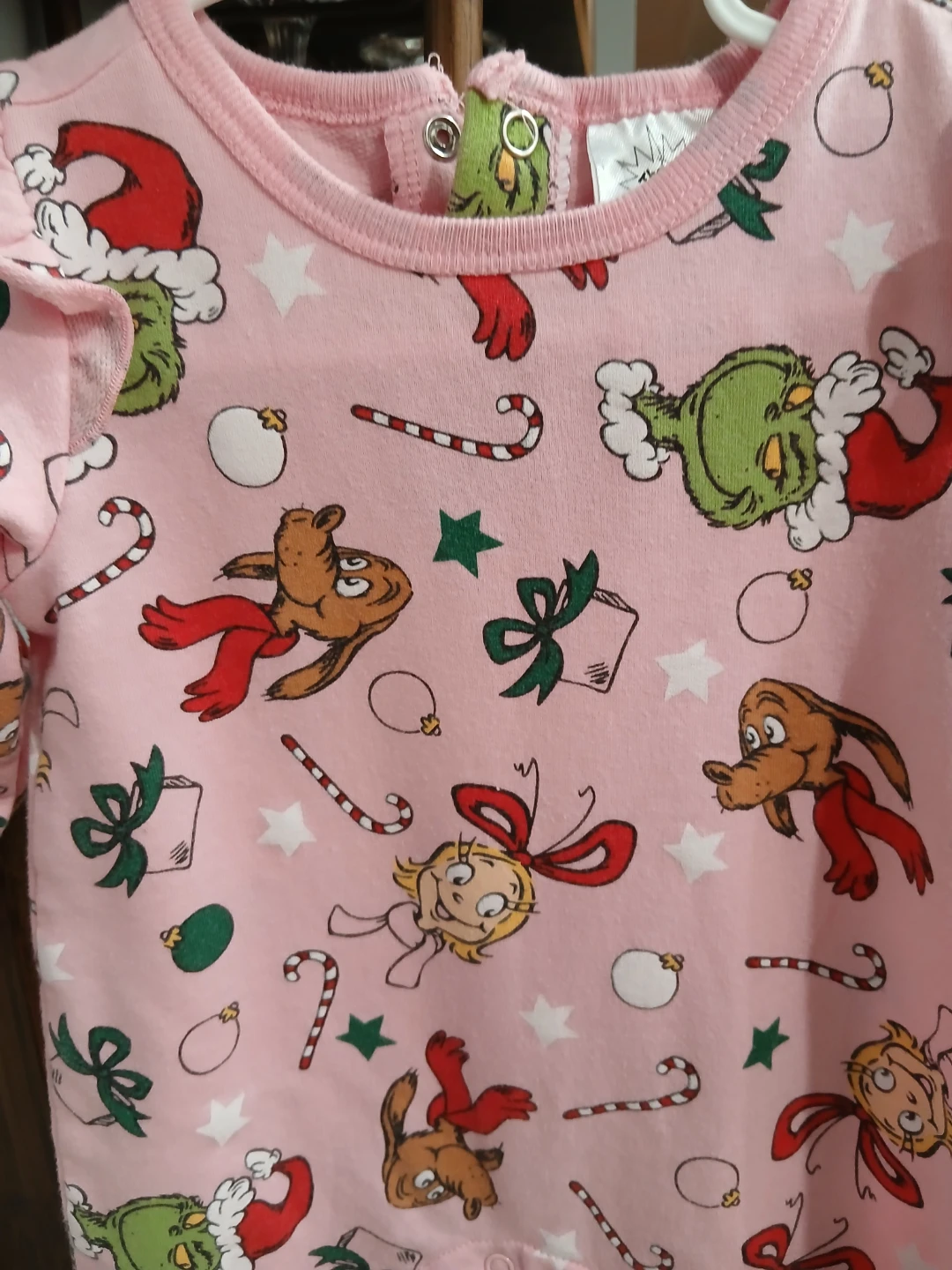 The Grinch Baby Onesie - photo 3
