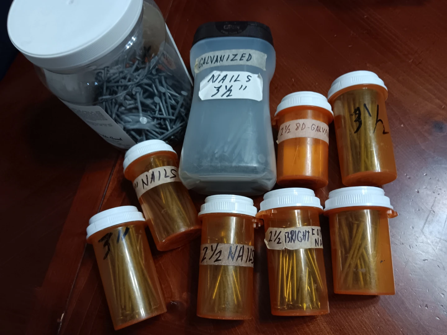 Assorted Nails - Various Sizes
