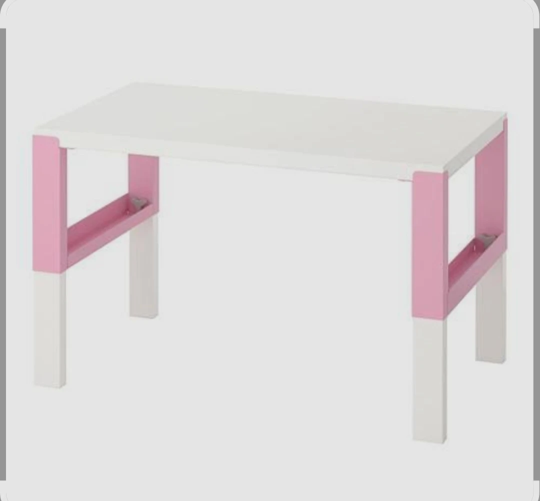 IKEA Flisat Children's Desk - White/Pink